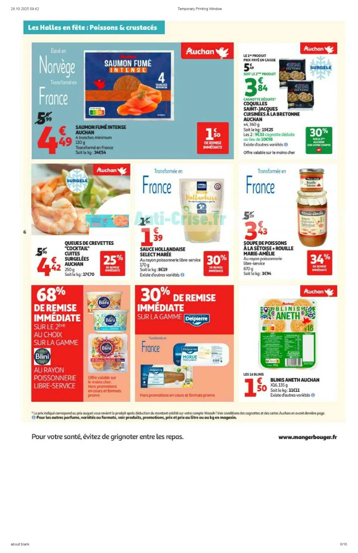 Catalogue Auchan Supermarché du 4 novembre au 16 novembre, 2025 5 – auchan super 6 1