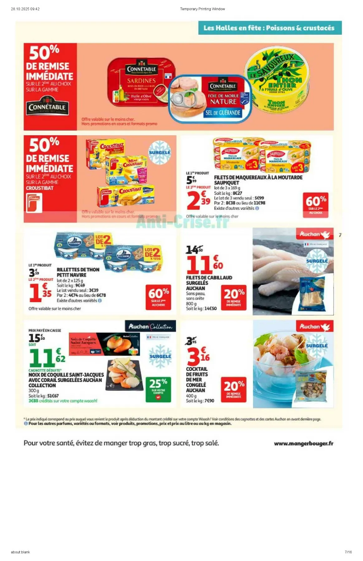 Catalogue Auchan Supermarché du 4 novembre au 16 novembre, 2025 6 – auchan super 7 1
