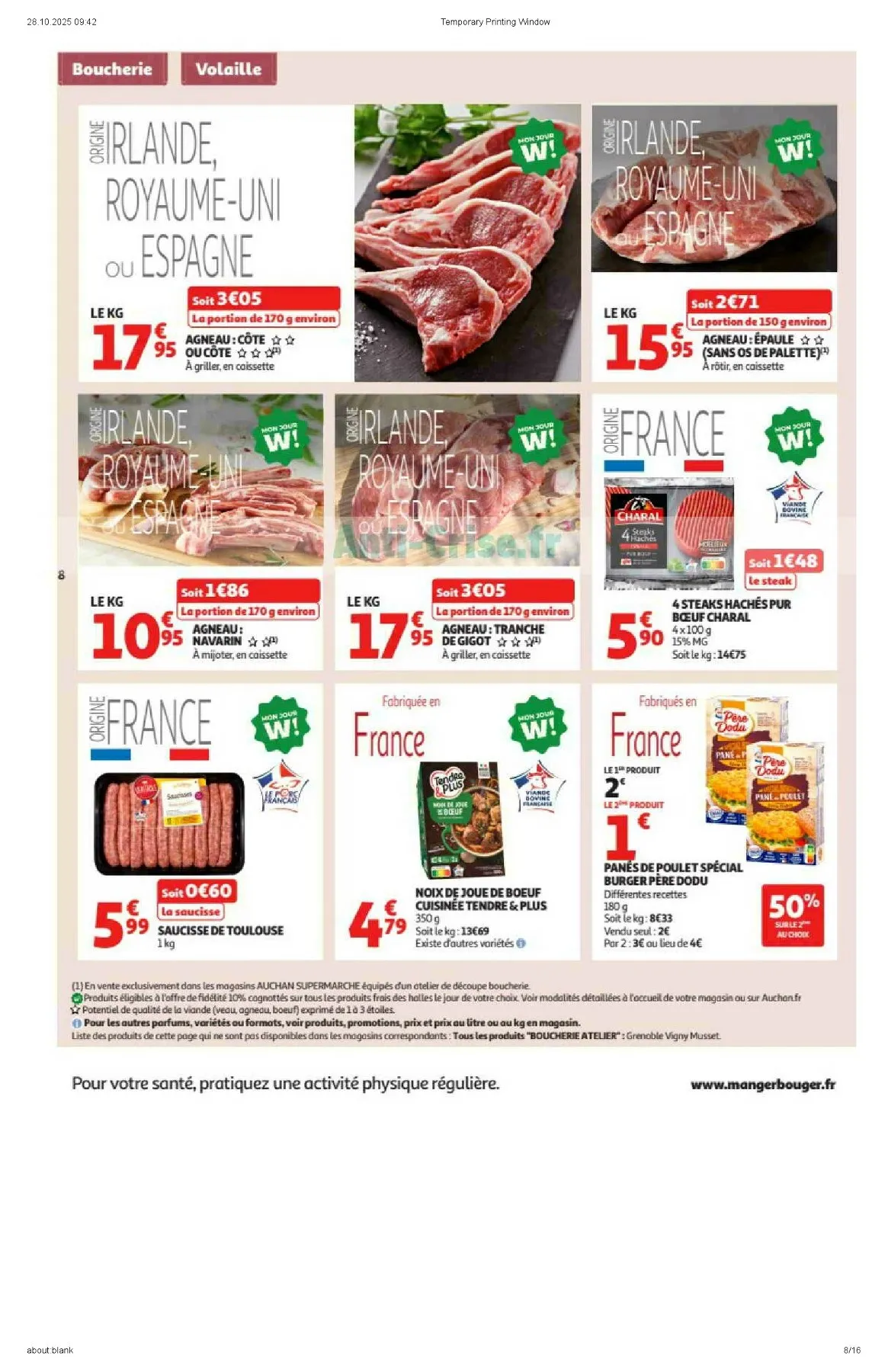 Catalogue Auchan Supermarché du 4 novembre au 16 novembre, 2025 1 – auchan super 8 1