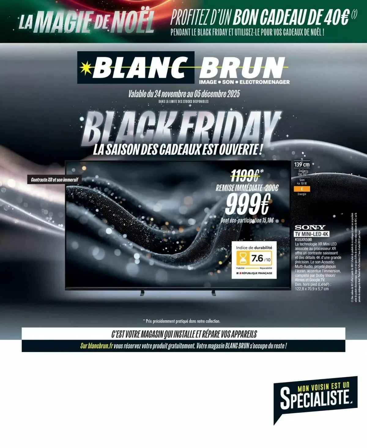 Catalogue Blanc Brun Black Friday 2025 2 – Catalogue Blanc Brun Black Friday 2025 1 – blanc brun 2