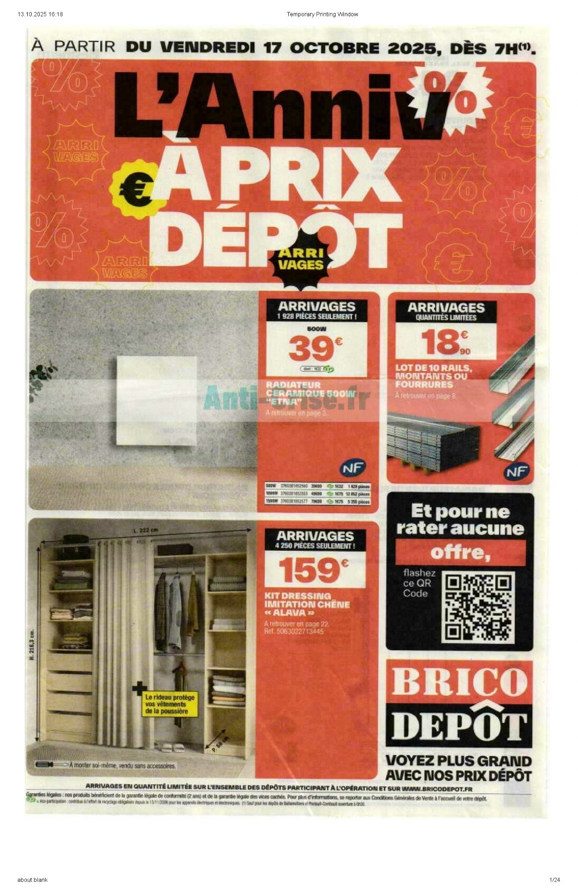 Catalogue Brico Dépôt du 17 octobre au 30 octobre, 2025 4 – brico depot 1 1
