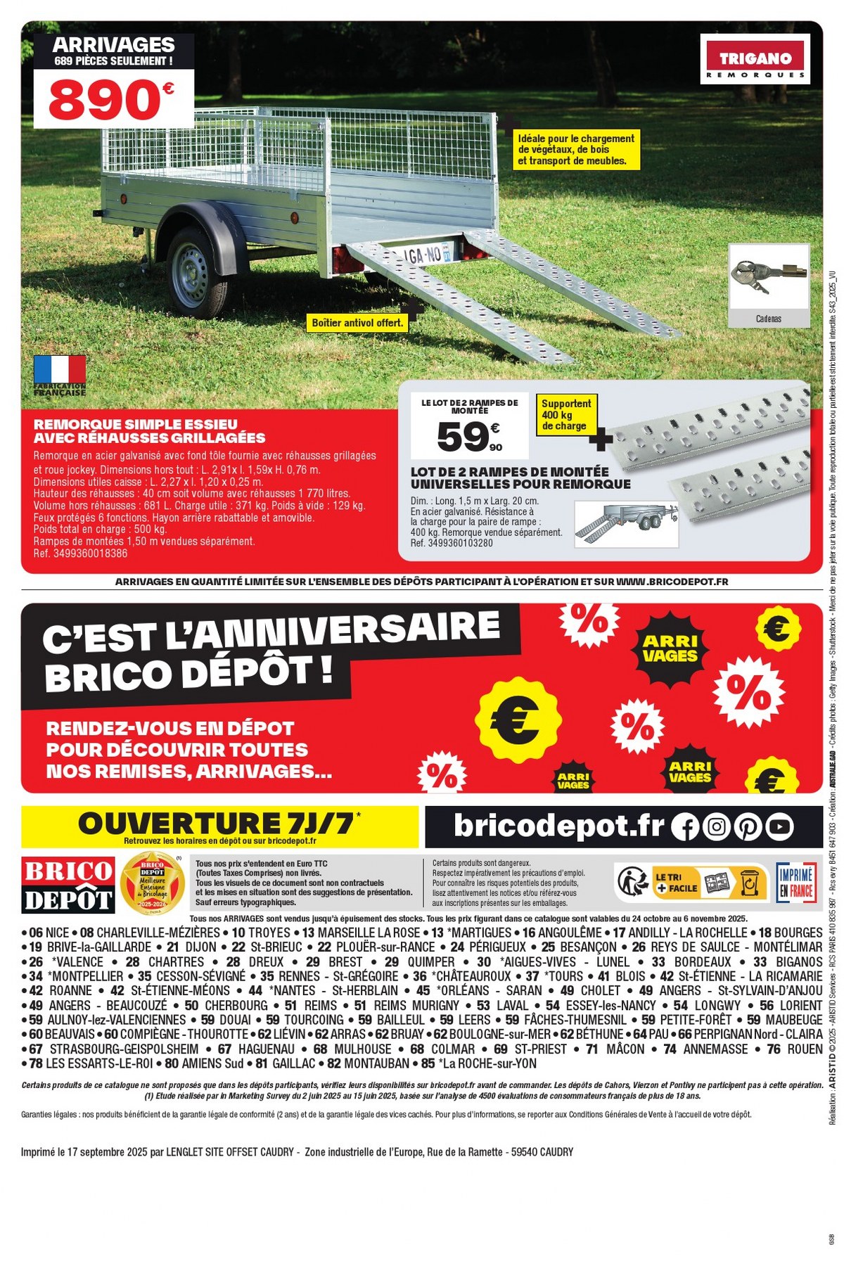 Catalogue Brico Dépôt du 15 octobre au 22 octobre, 2025 1 – brico depot 20 1