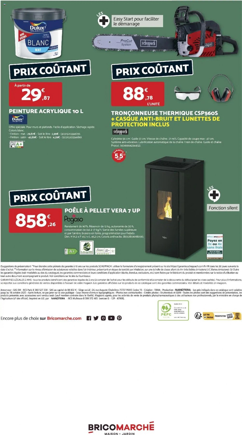 Catalogue Bricomarché du 8 octobre au 18 octobre, 2025 1 – bricomarche catalogue 14