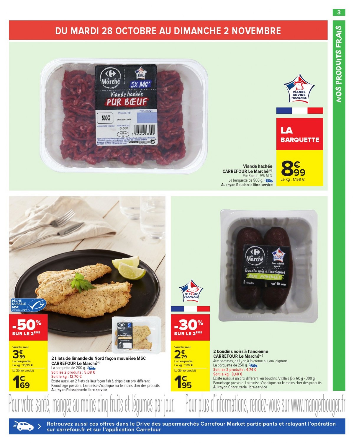 Catalogue Carrefour Market du 28 octobre au 9 novembre, 2025 4 – carrefour market 5