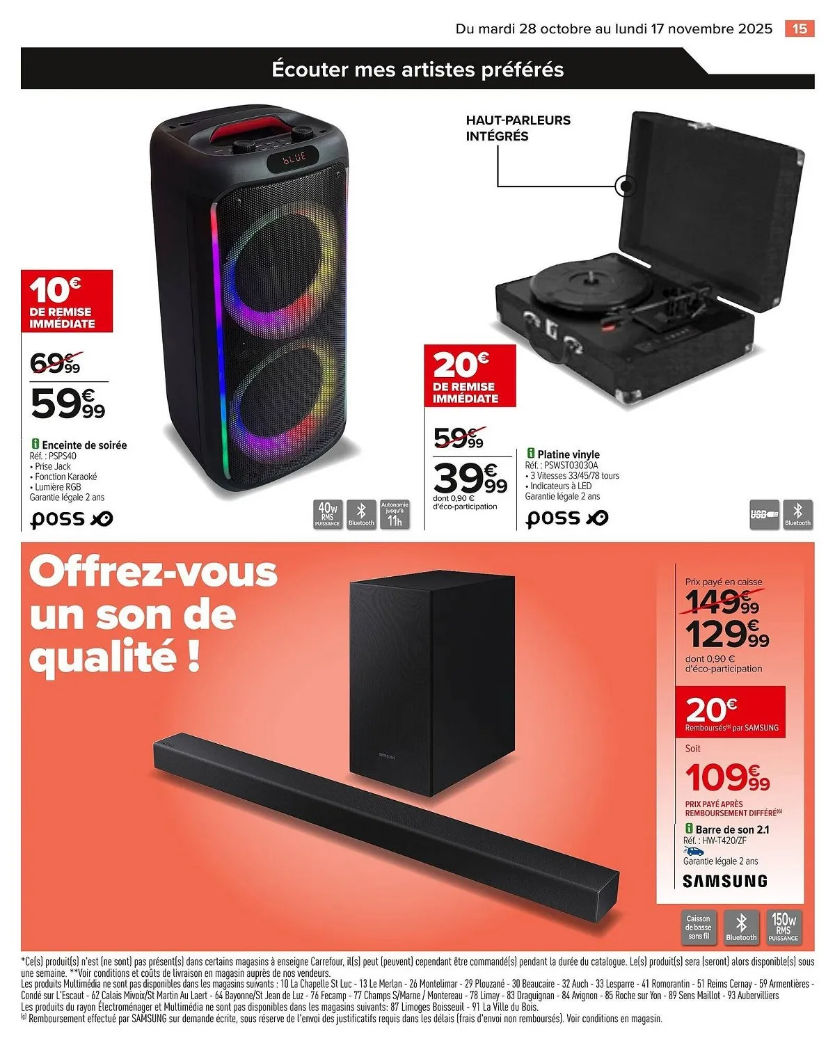 Catalogue Carrefour Multimedia du 28 octobre au 17 novembre, 2025 3 – carrefour multemedia 16