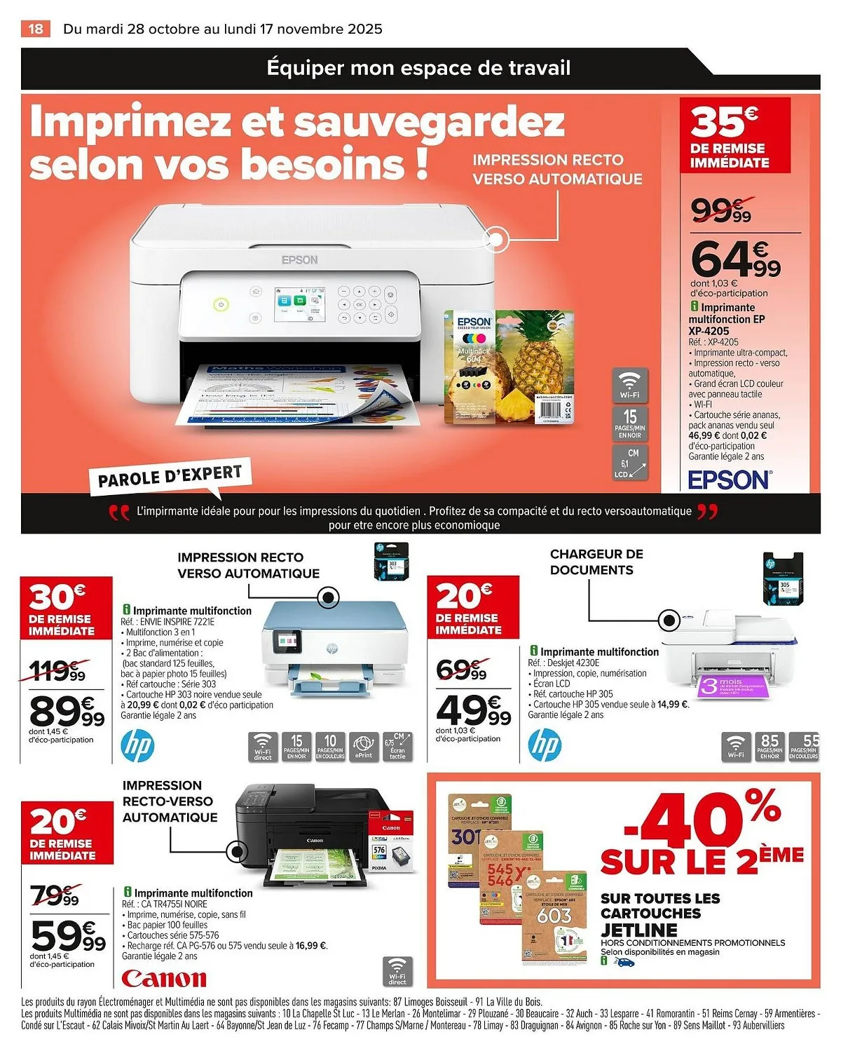 Catalogue Carrefour Multimedia du 28 octobre au 17 novembre, 2025 6 – carrefour multemedia 19