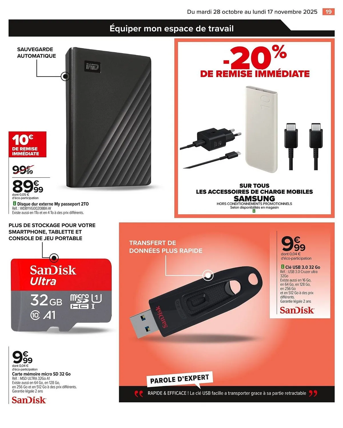 Catalogue Carrefour Multimedia du 28 octobre au 17 novembre, 2025 1 – carrefour multemedia 20