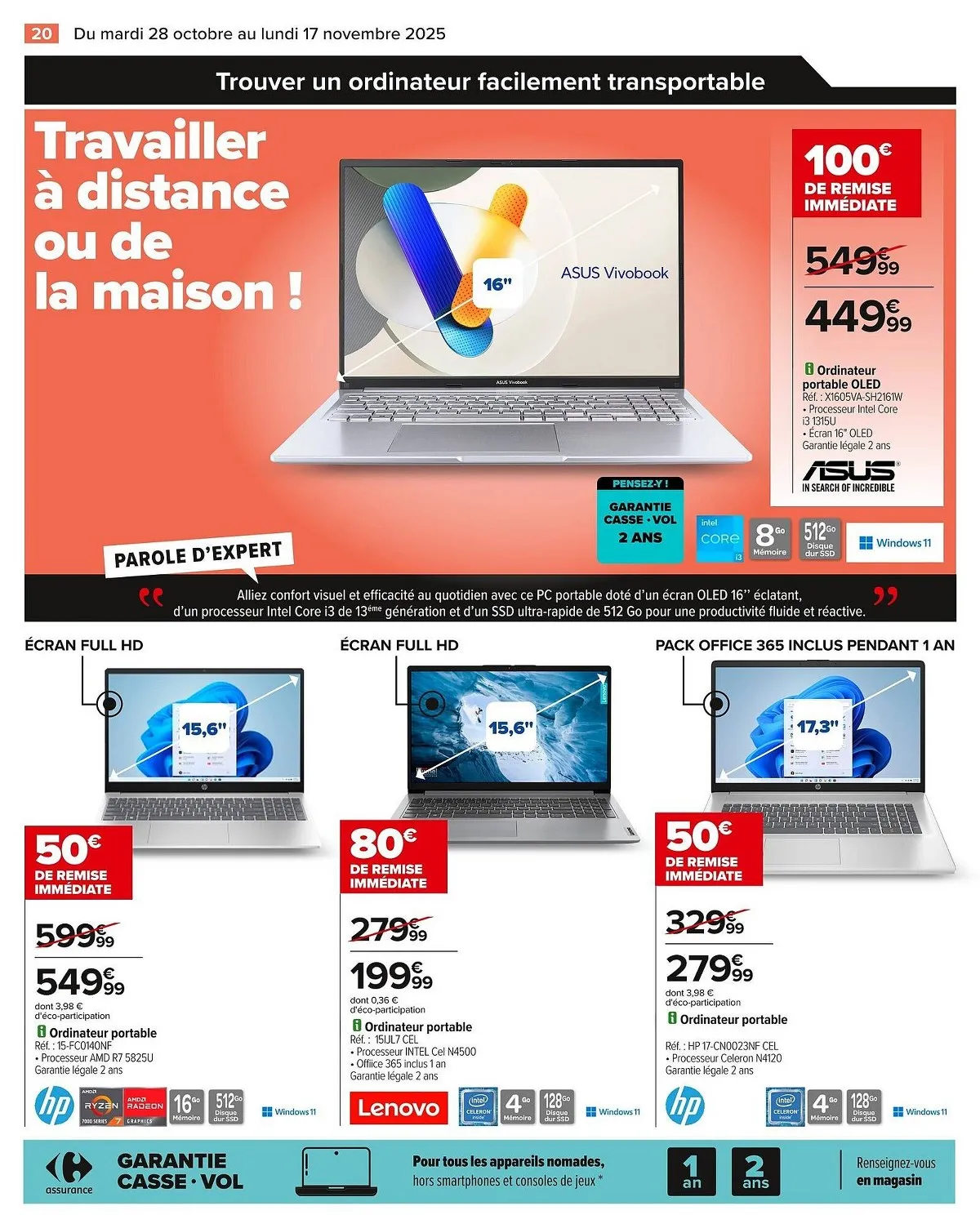 Catalogue Carrefour Multimedia du 28 octobre au 17 novembre, 2025 2 – carrefour multemedia 21