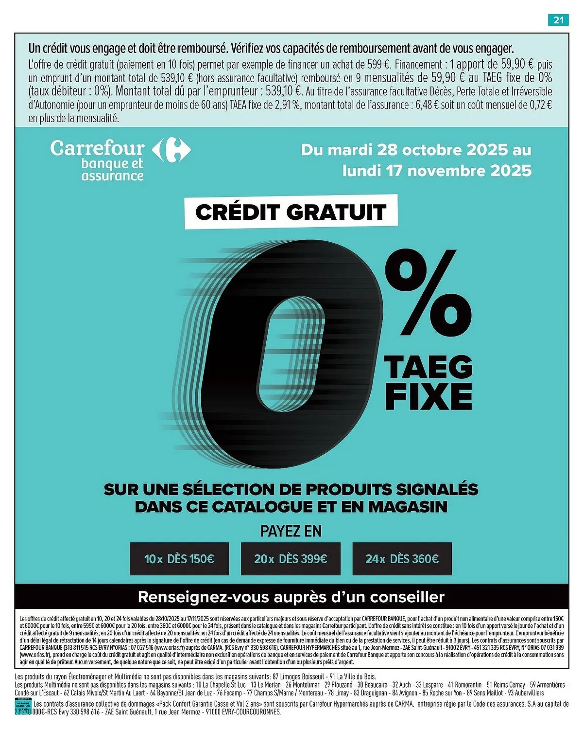 Catalogue Carrefour Multimedia du 28 octobre au 17 novembre, 2025 3 – carrefour multemedia 22