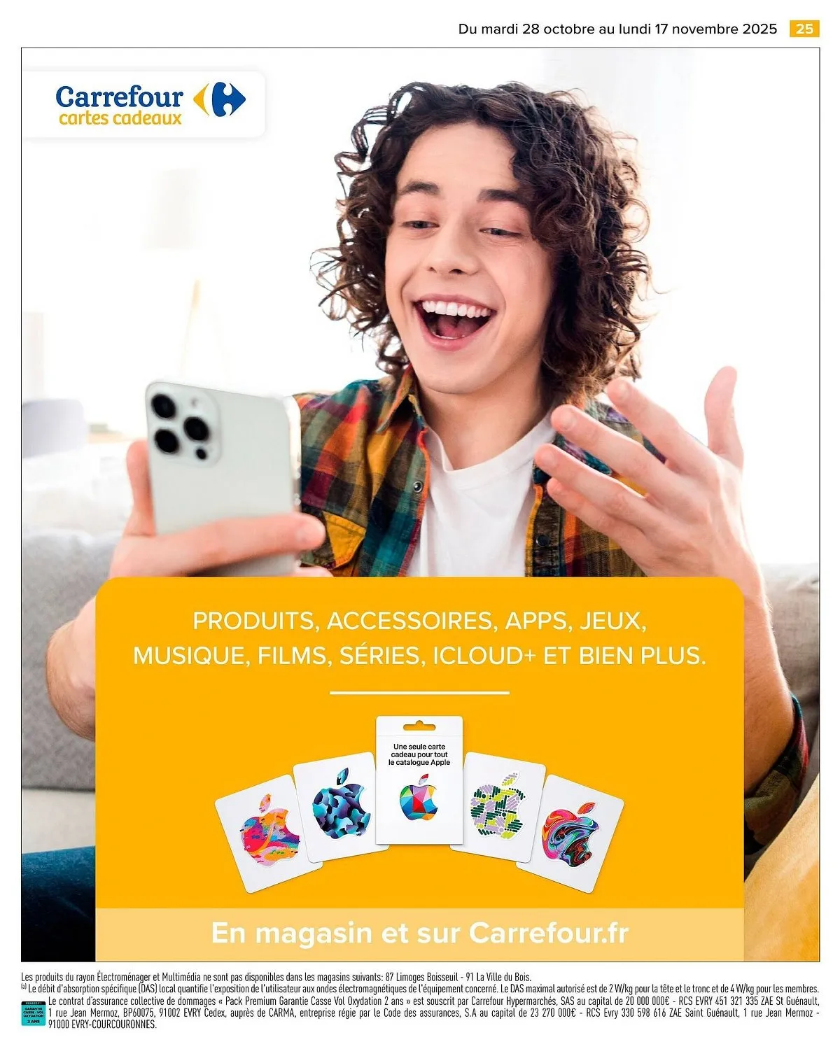 Catalogue Carrefour Multimedia du 28 octobre au 17 novembre, 2025 3 – Catalogue Carrefour Multimedia du 28 octobre au 17 novembre, 2025 2 – carrefour multemedia 26