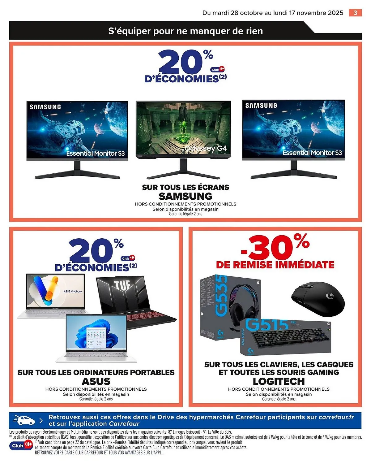 Catalogue Carrefour Multimedia du 28 octobre au 17 novembre, 2025 3 – carrefour multemedia 4
