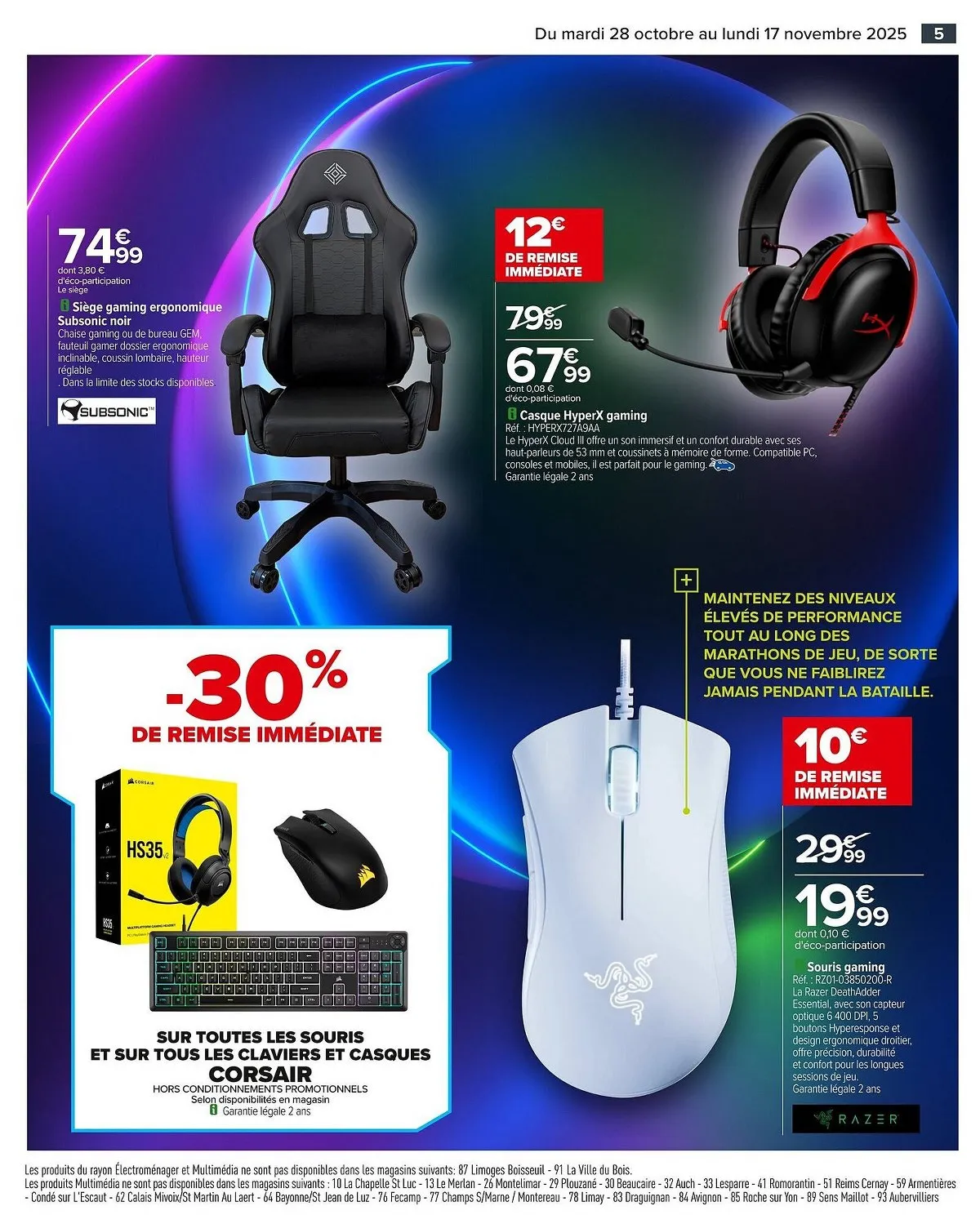 Catalogue Carrefour Multimedia du 28 octobre au 17 novembre, 2025 5 – carrefour multemedia 6