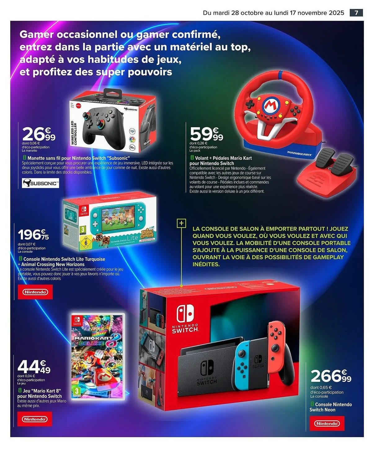 Catalogue Carrefour Multimedia du 28 octobre au 17 novembre, 2025 1 – carrefour multemedia 8