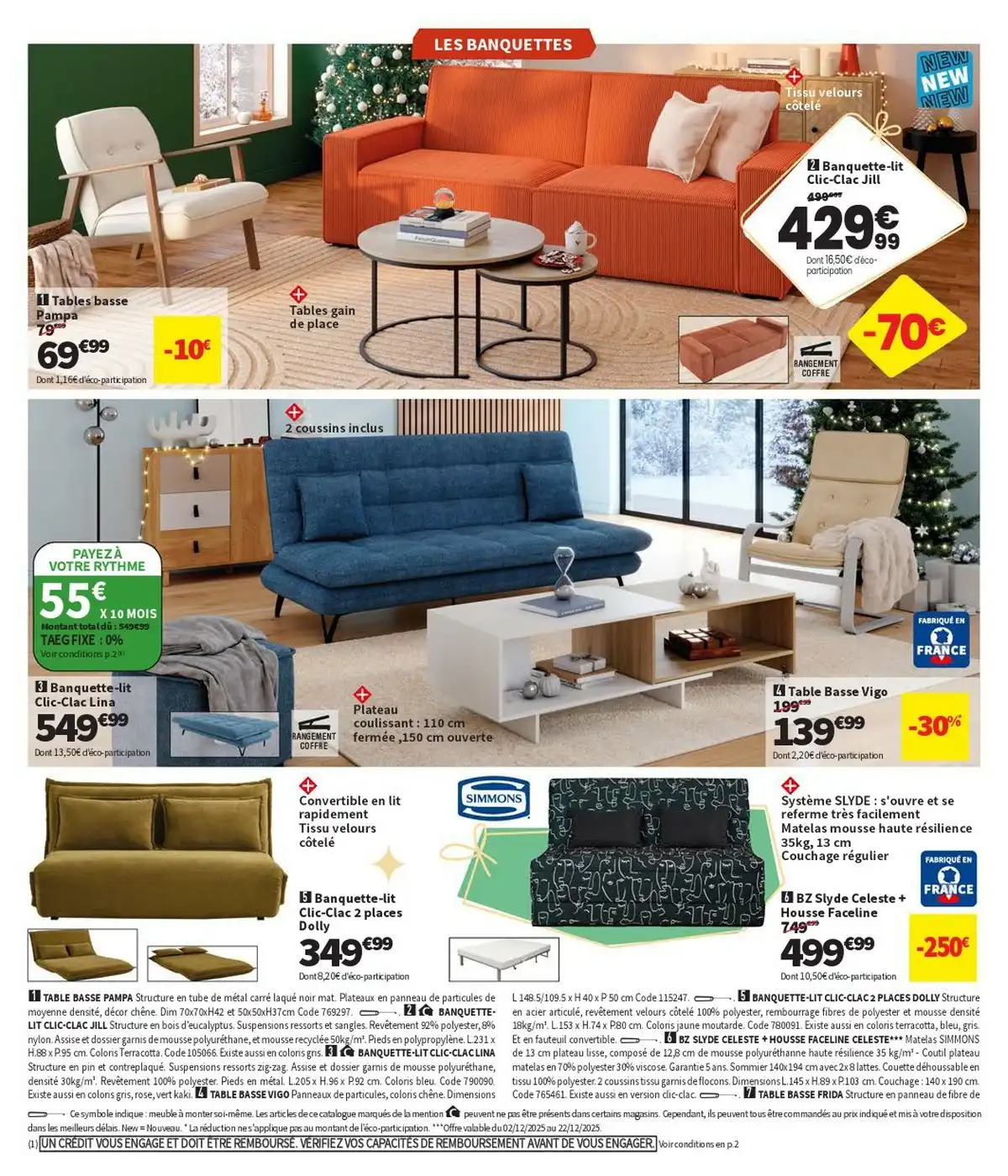 Catalogue Conforama Noël du 2 décembre au 24 décembre, 2025 2 – conforama catalogue 12 1