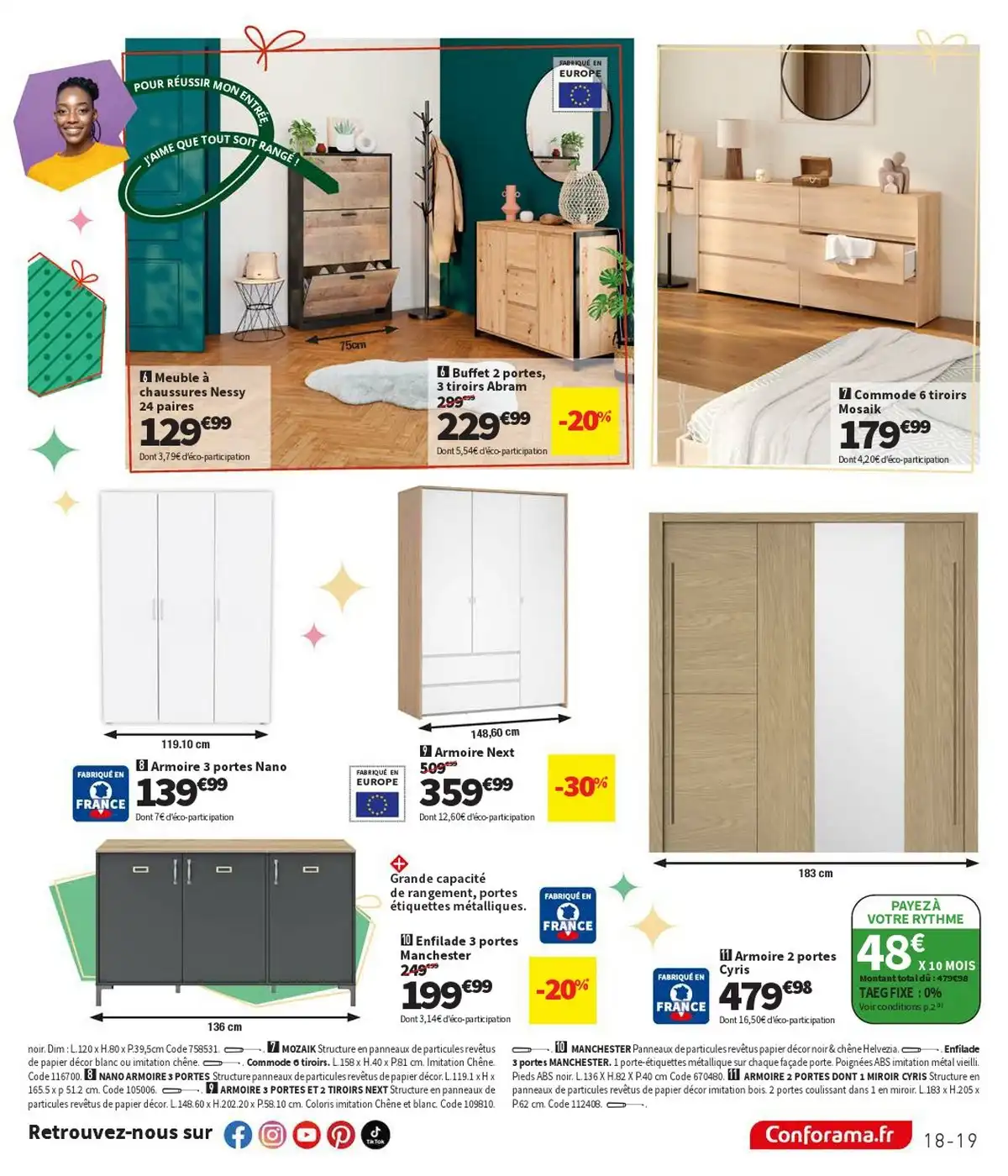 Catalogue Conforama Noël du 2 décembre au 24 décembre, 2025 9 – conforama catalogue 19 1