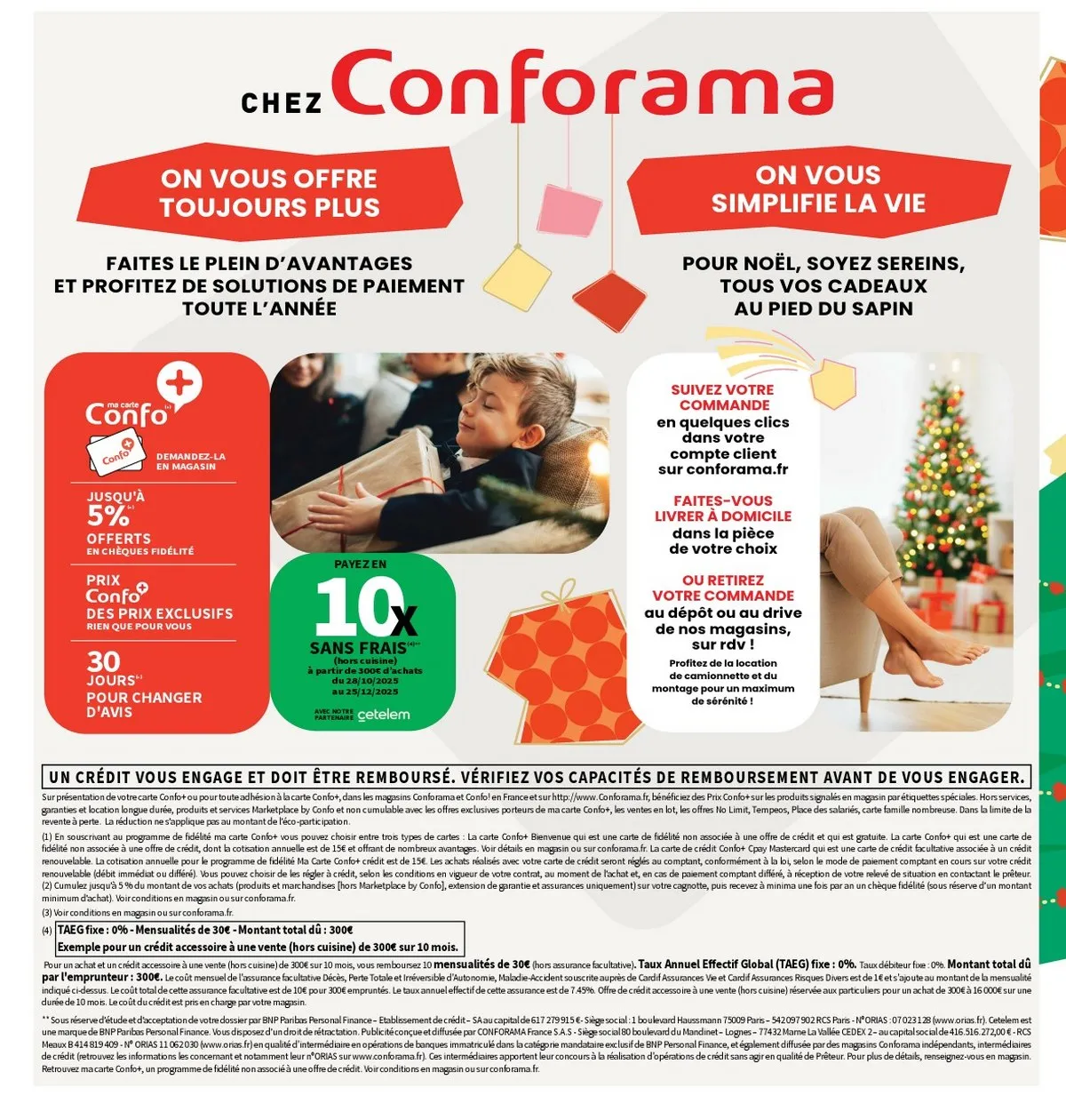 Catalogue Conforama Noël du 28 octobre au 24 décembre, 2025 1 – conforama catalogue 2
