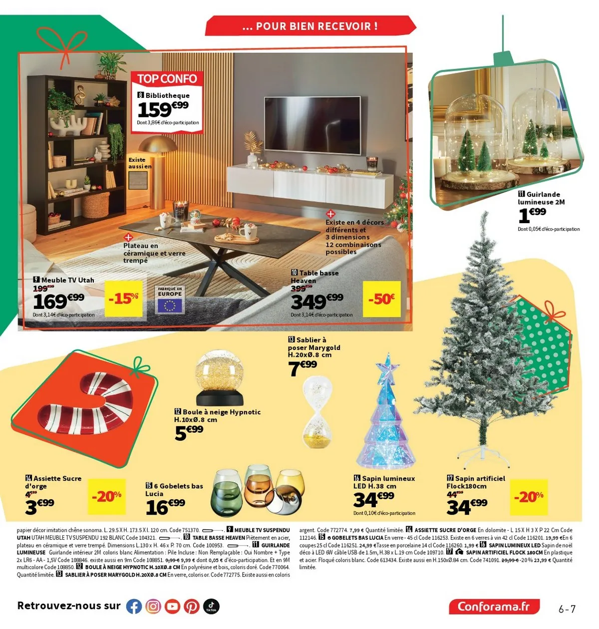 Catalogue Conforama Noël du 28 octobre au 24 décembre, 2025 6 – conforama catalogue 7