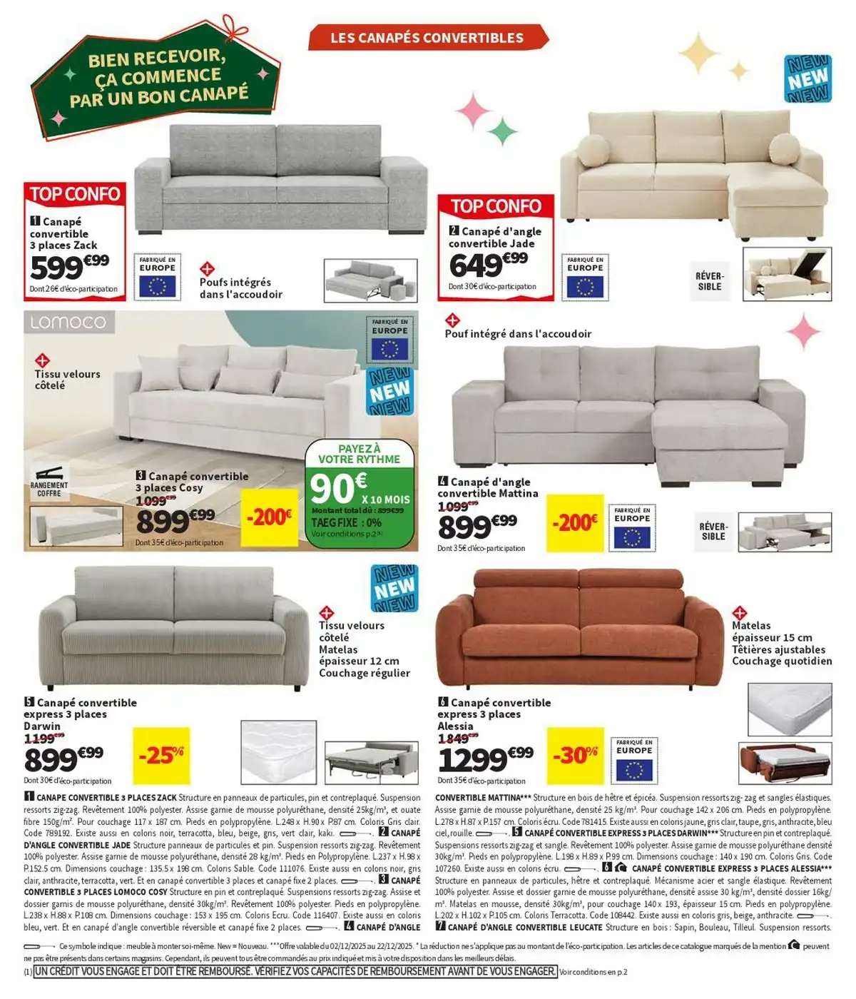 Catalogue Conforama Noël du 2 décembre au 24 décembre, 2025 7 – conforama catalogue 8 1