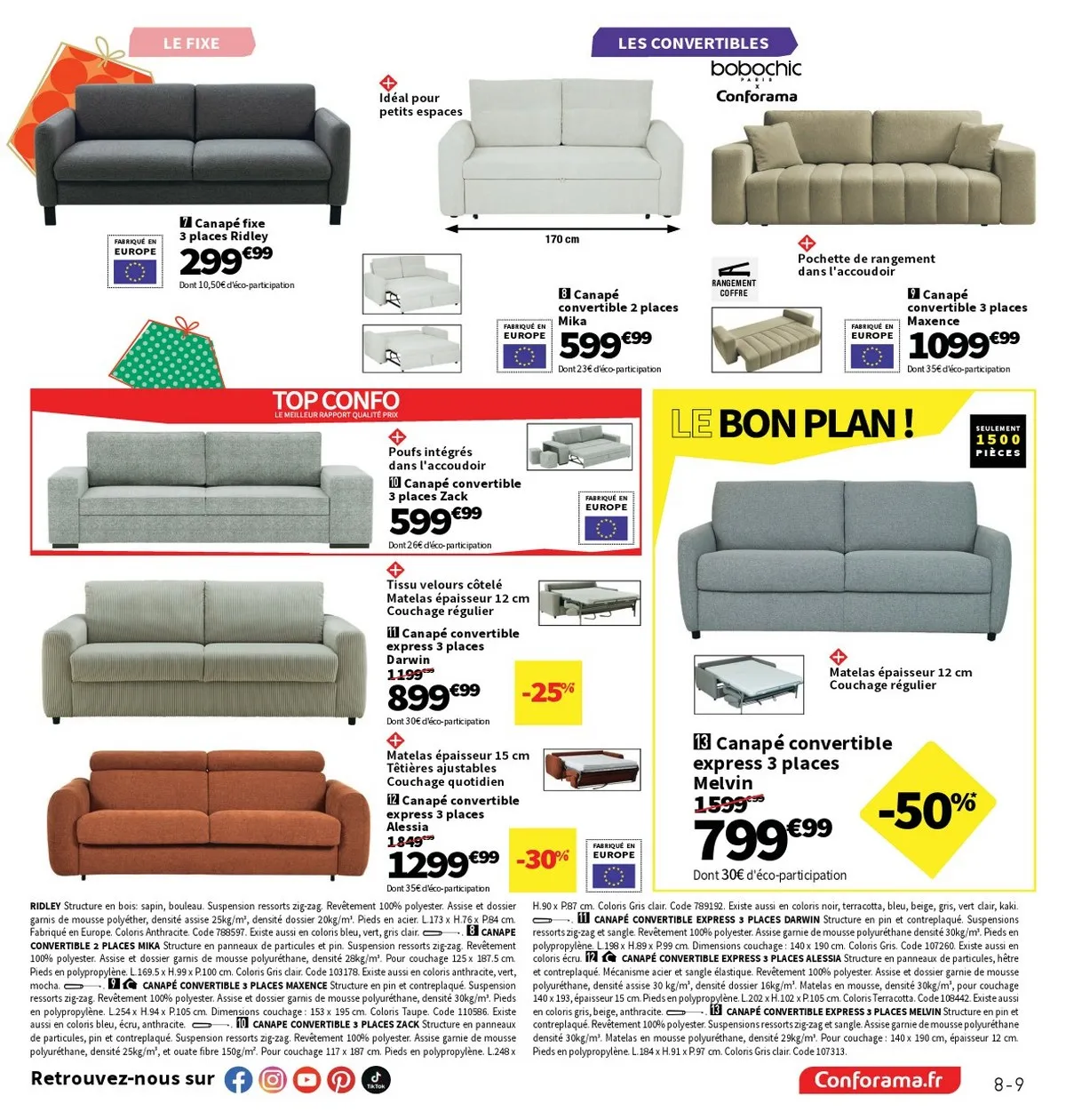 Catalogue Conforama Noël du 28 octobre au 24 décembre, 2025 8 – conforama catalogue 9