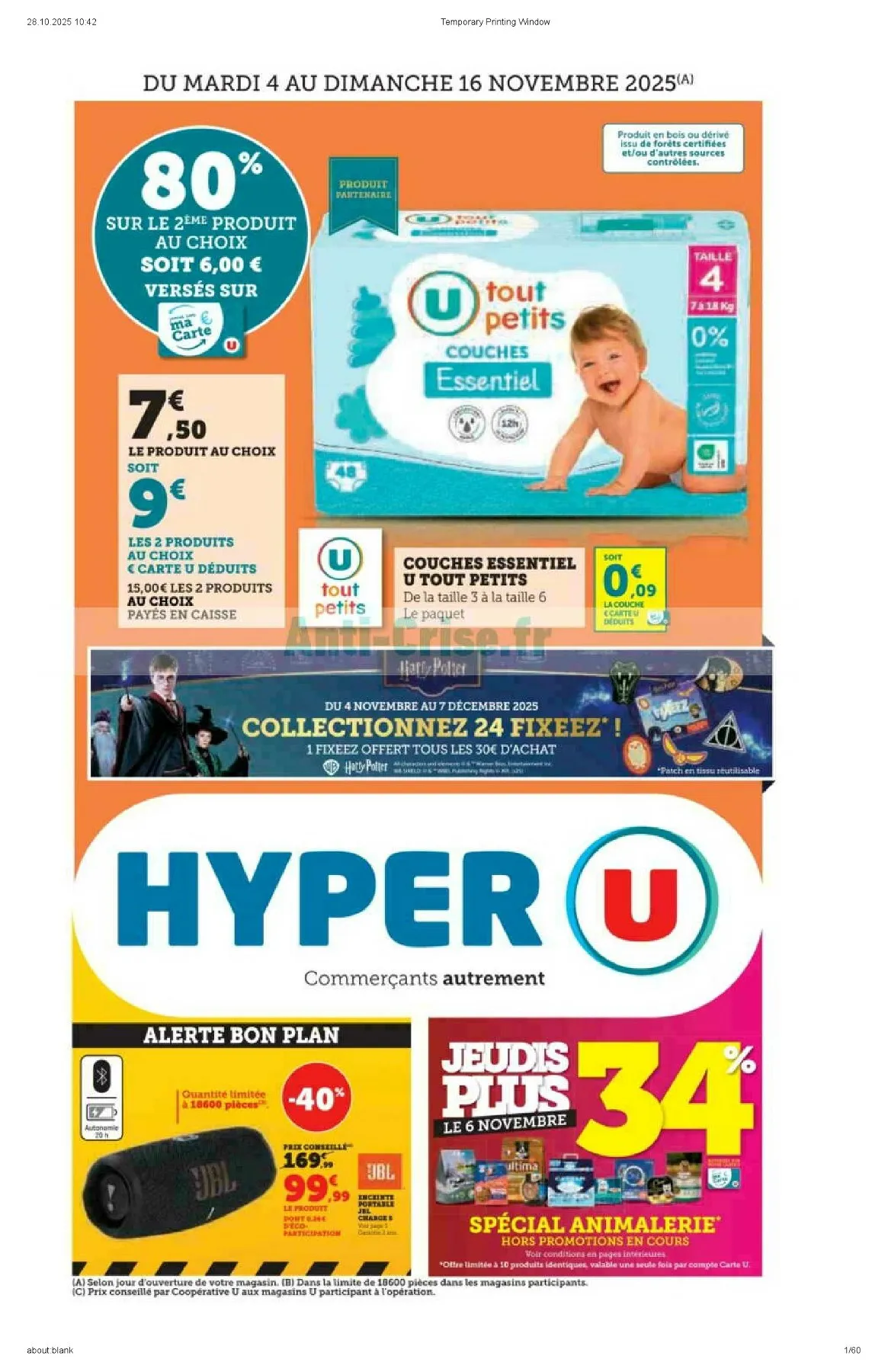 Catalogue Hyper U du 4 novembre au 16 novembre, 2025 28 – hyperu catalogue 1