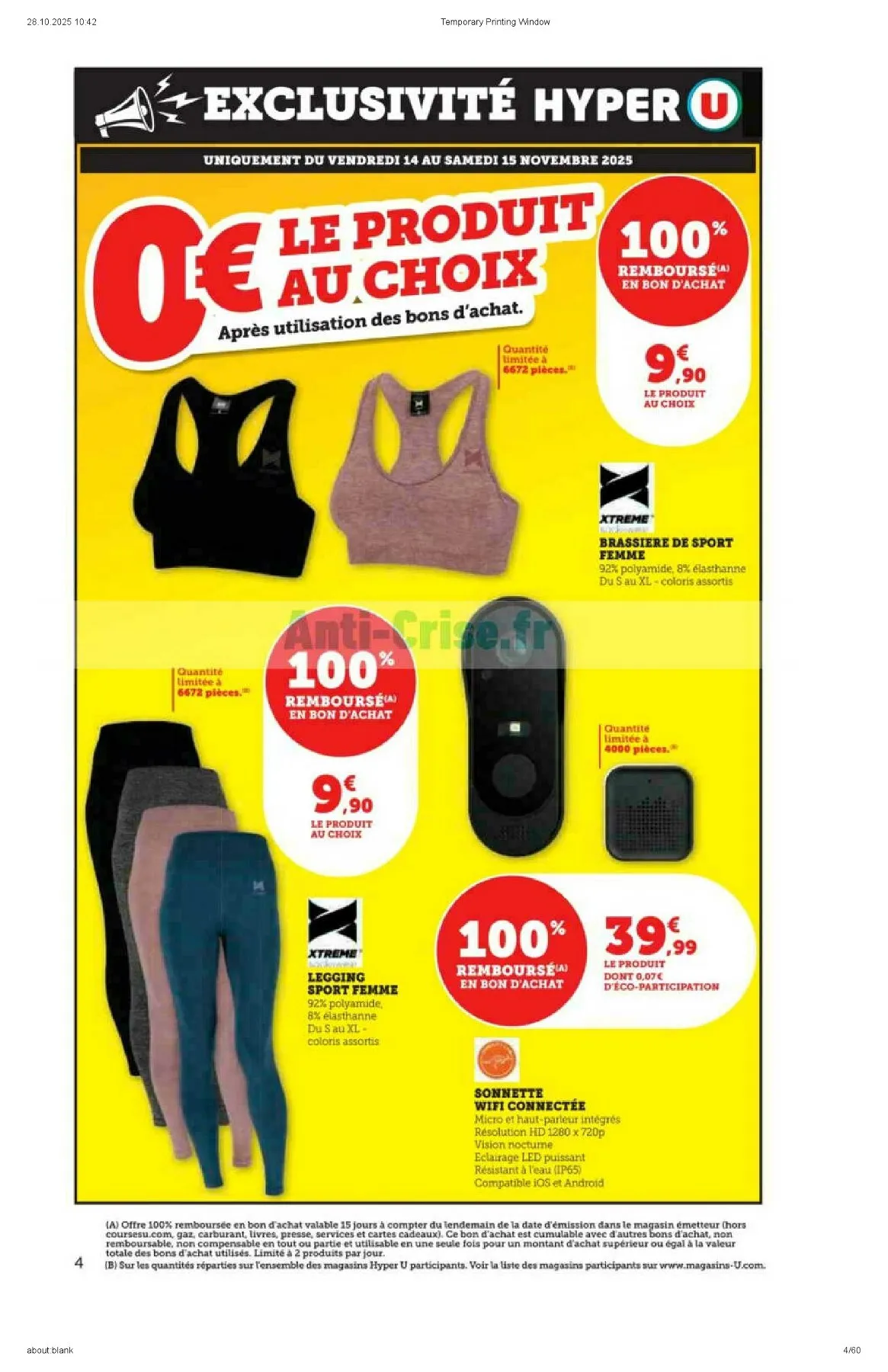 Catalogue Hyper U du 4 novembre au 16 novembre, 2025 3 – hyperu catalogue 4