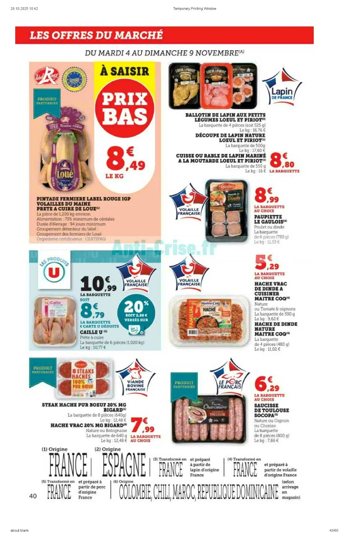 Catalogue Hyper U du 4 novembre au 16 novembre, 2025 3 – hyperu catalogue 40