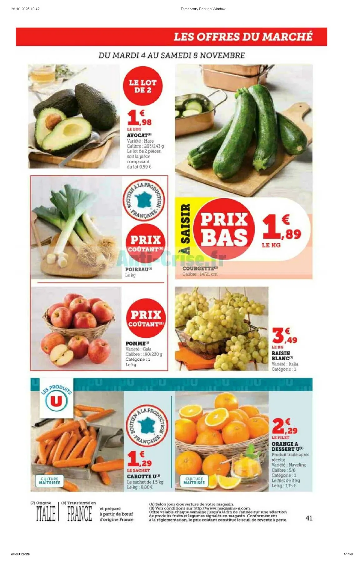 Catalogue Hyper U du 4 novembre au 16 novembre, 2025 4 – hyperu catalogue 41