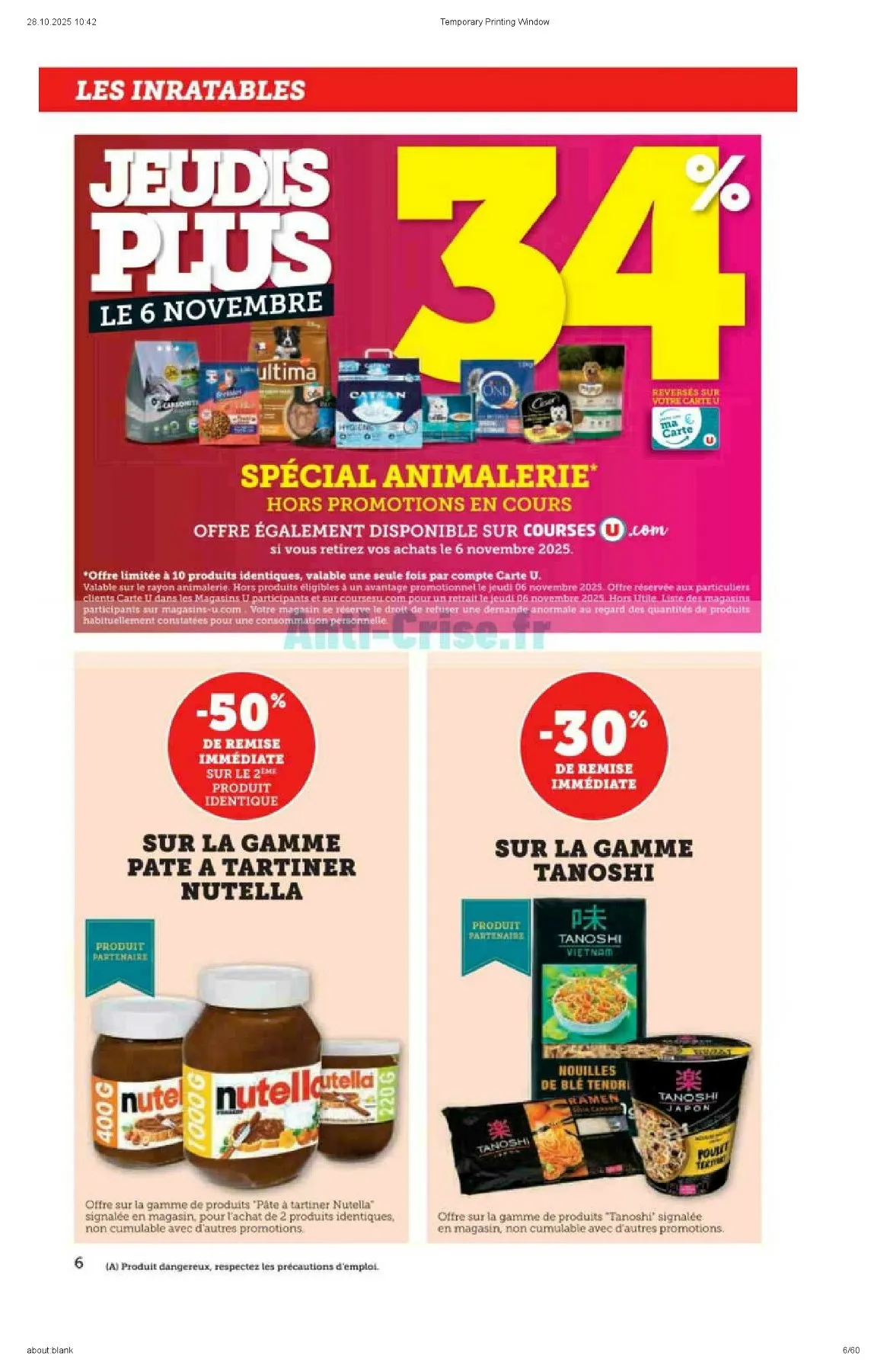Catalogue Hyper U du 4 novembre au 16 novembre, 2025 5 – hyperu catalogue 6