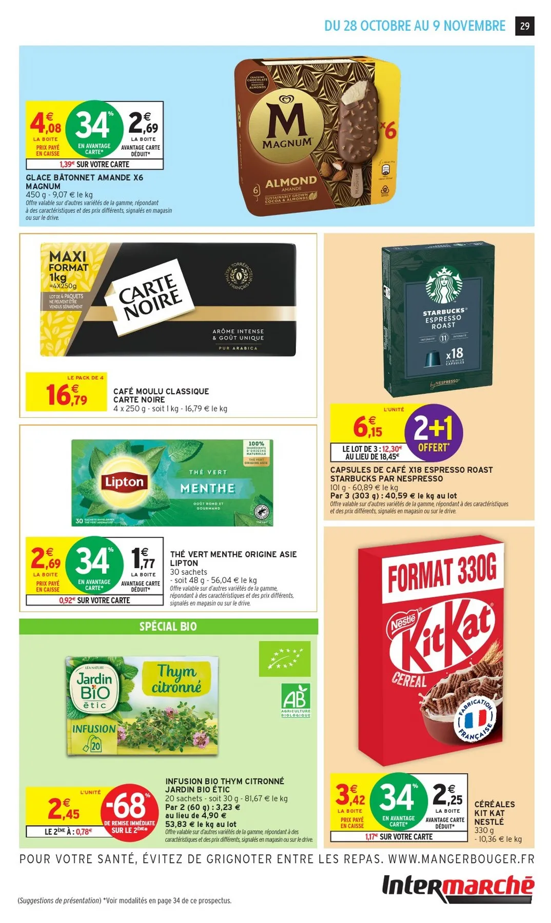 Catalogue Intermarché Hyper du 28 octobre au 9 novembre, 2025 4 – intermarche catalogue 17