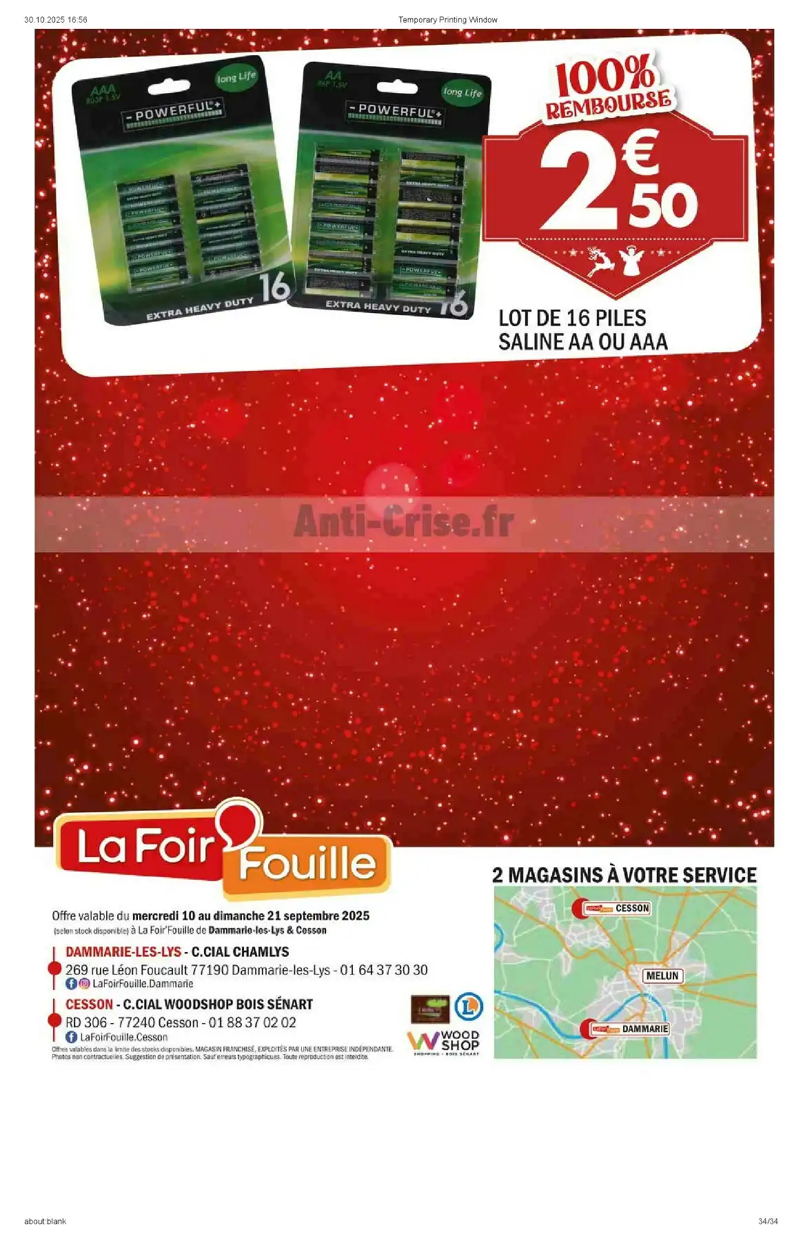 Catalogue La Foir'Fouille du 1 novembre au 9 novembre, 2025 4 – la foir 34