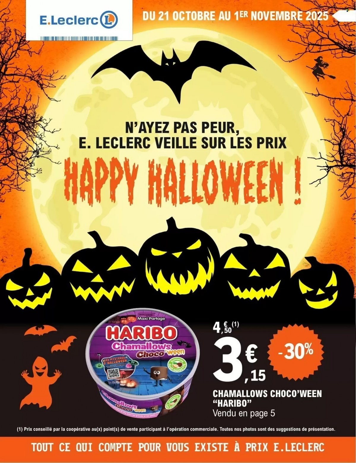 Catalogue Leclerc Halloween du 21 octobre au 1 novembre, 2025 1 – leclerc halloween 1