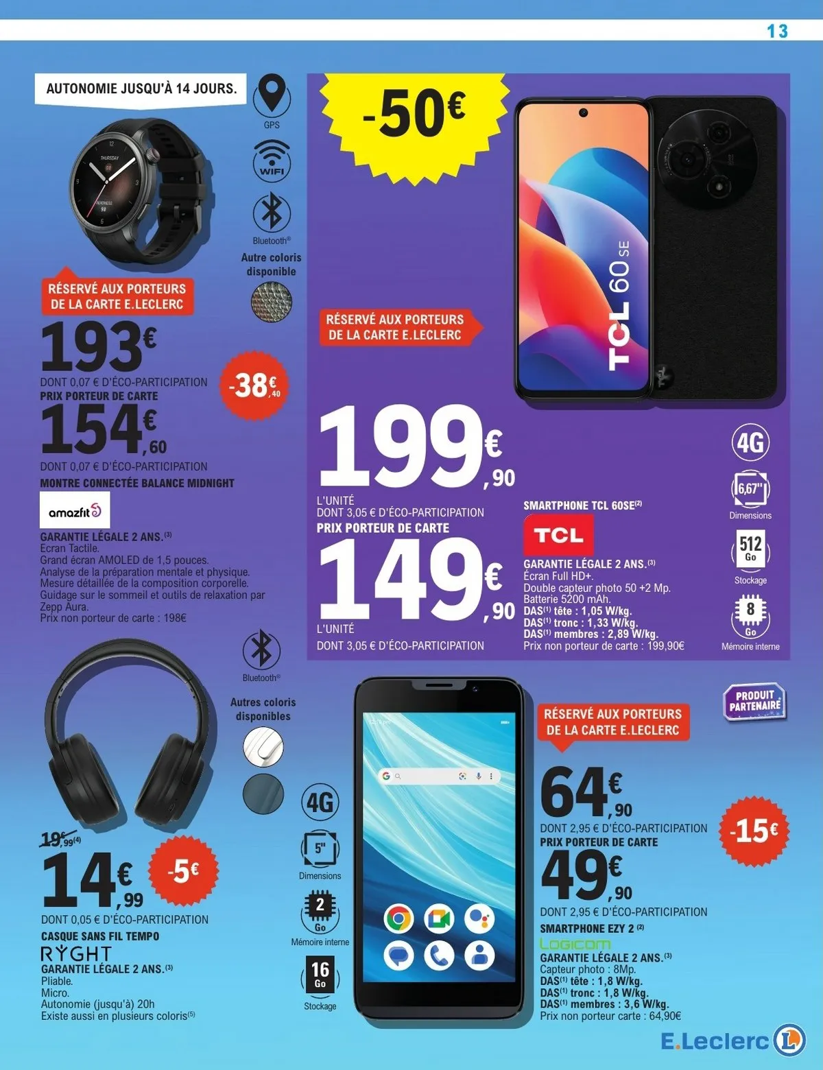 Catalogue Leclerc du 28 octobre au 8 novembre, 2025 (High Tech) 2 – Catalogue Leclerc du 28 octobre au 8 novembre, 2025 (High Tech) 1 – leclerc high tech 13