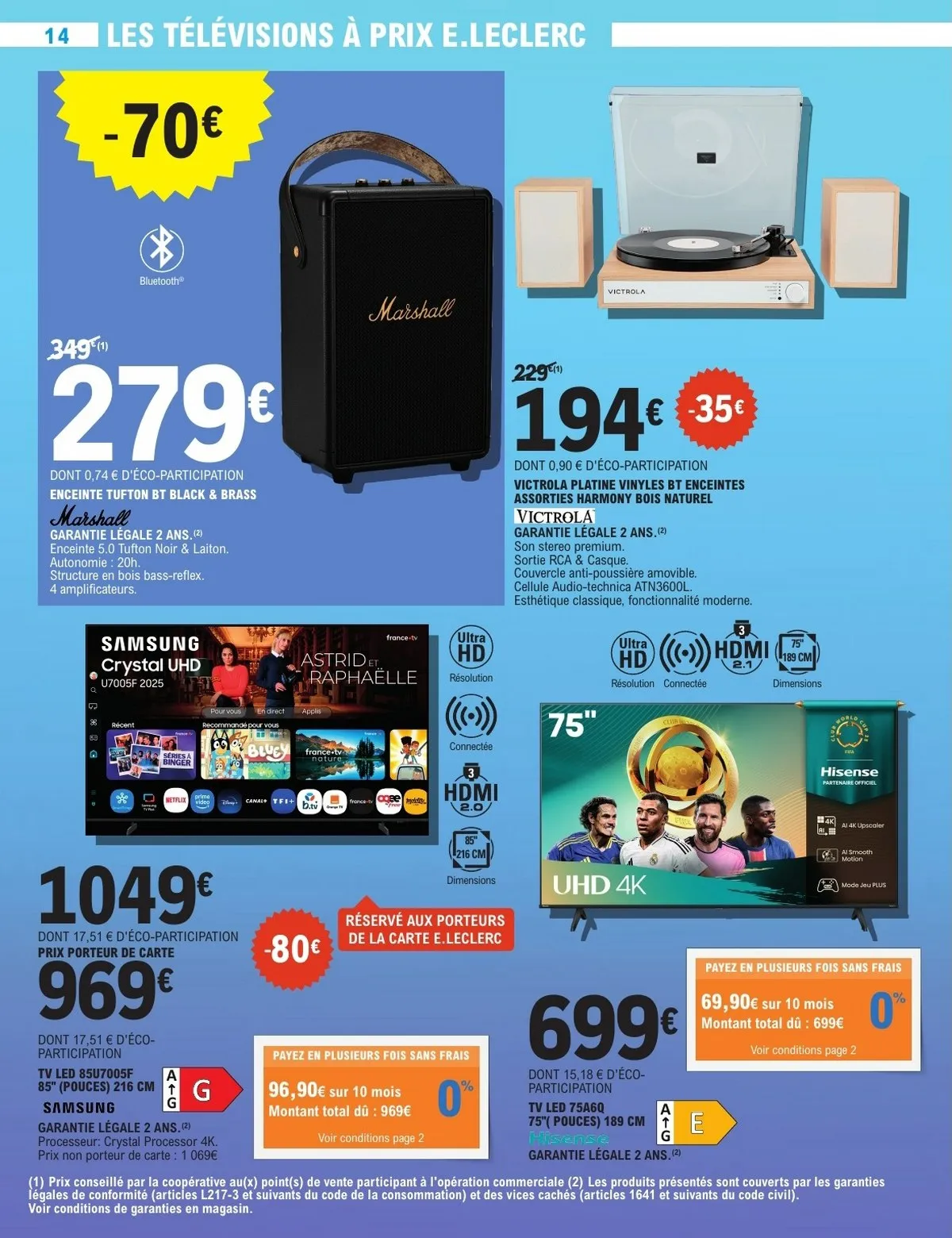 Catalogue Leclerc du 28 octobre au 8 novembre, 2025 (High Tech) 3 – Catalogue Leclerc du 28 octobre au 8 novembre, 2025 (High Tech) 2 – leclerc high tech 14