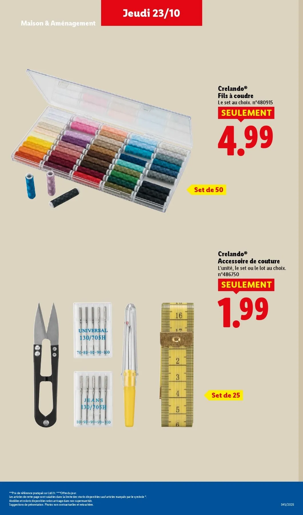 Catalogue Lidl Bonnes du 23 octobre au 27 octobre, 2025 6 – lidl bonnes 13