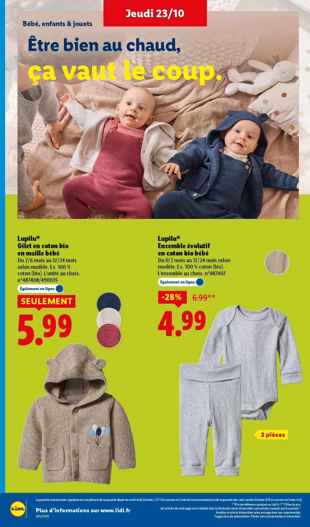 Catalogue Lidl Bonnes du 23 octobre au 27 octobre, 2025 1 – lidl bonnes 2