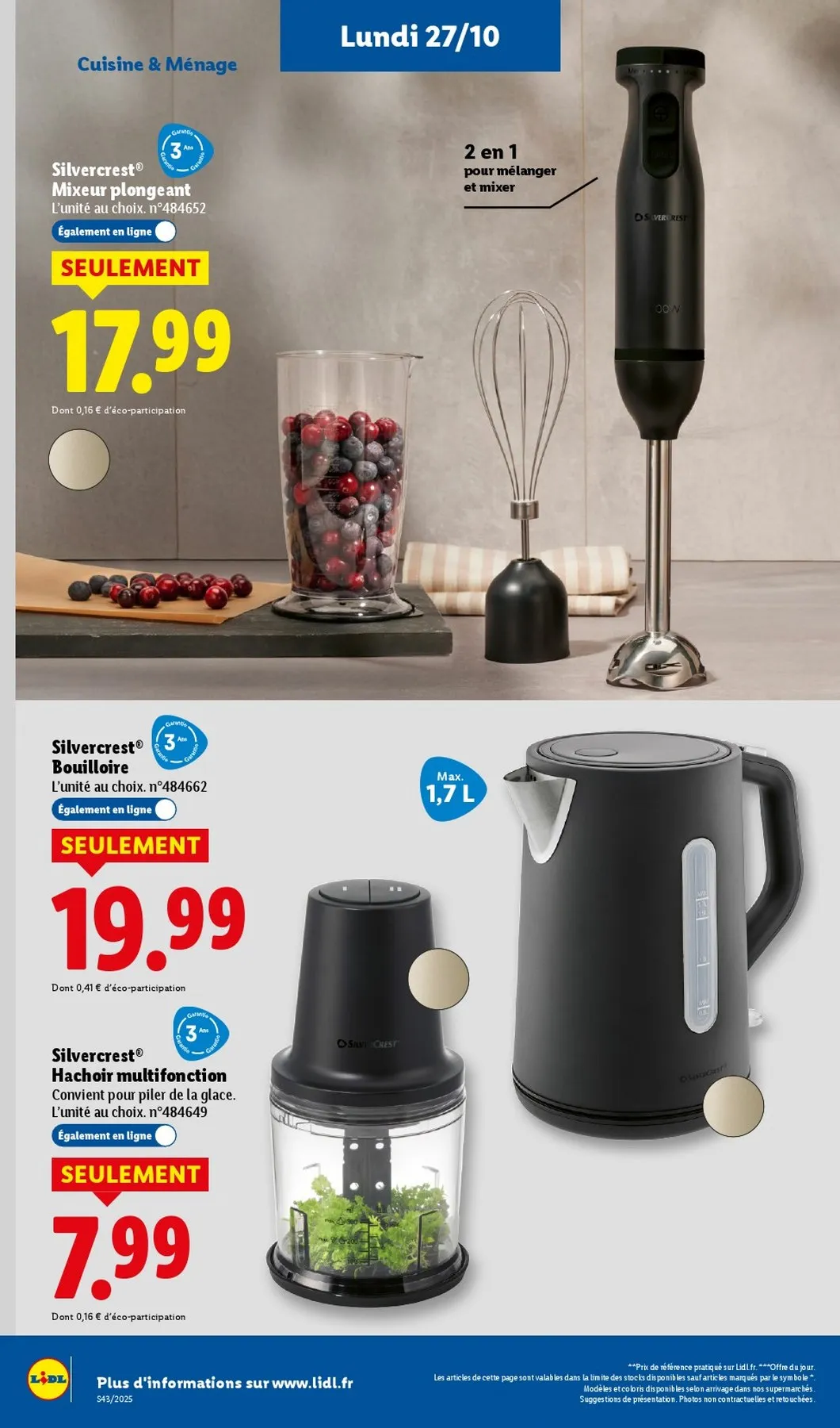 Catalogue Lidl Bonnes du 23 octobre au 27 octobre, 2025 3 – lidl bonnes 28
