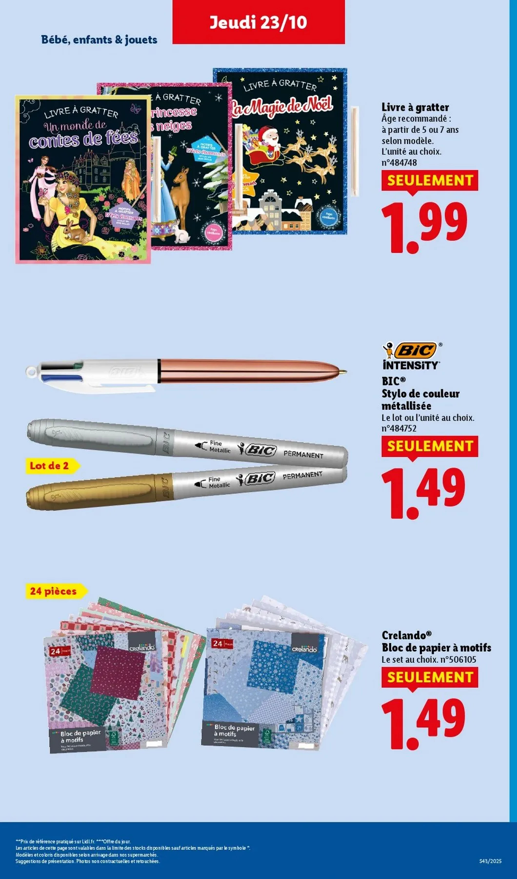 Catalogue Lidl Bonnes du 23 octobre au 27 octobre, 2025 2 – lidl bonnes 9