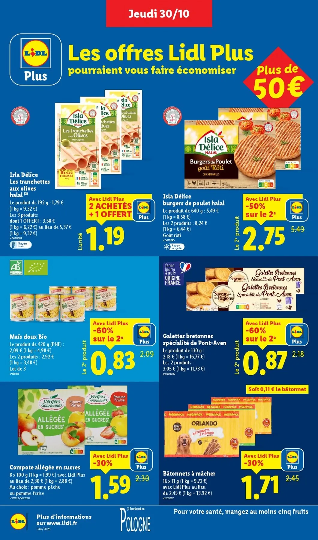 Catalogue Lidl du 30 octobre au 5 novembre, 2025 7 – lidl catalogue 8