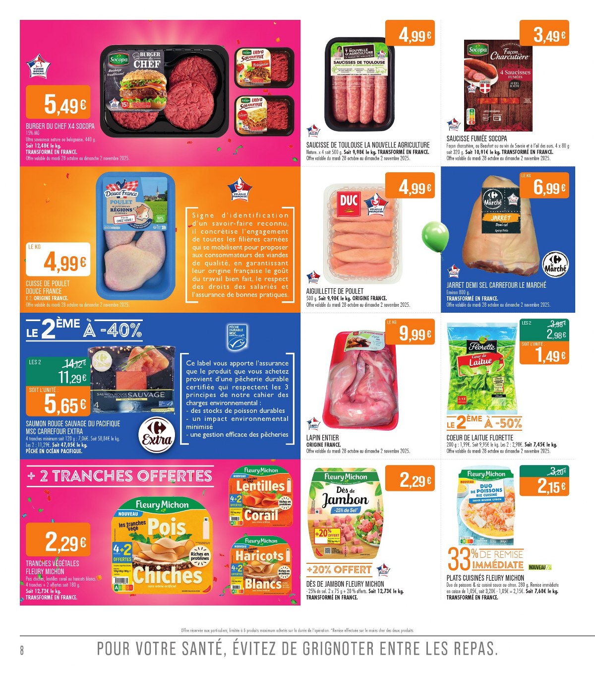 Catalogue Match du 28 octobre au 9 novembre, 2025 1 – match catalogue 8 1