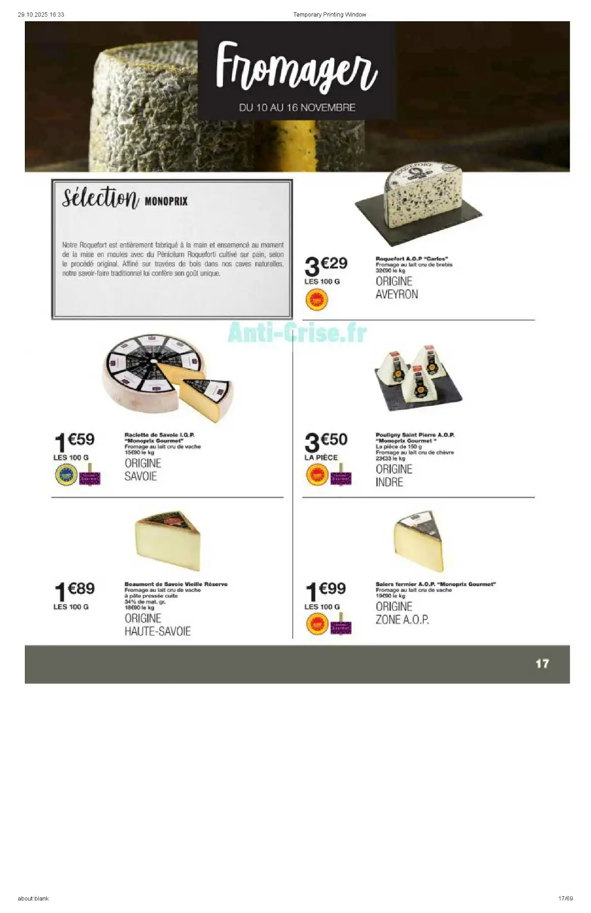 Catalogue Monoprix du 4 novembre au 16 novembre, 2025 7 – monoprix catalogue 17