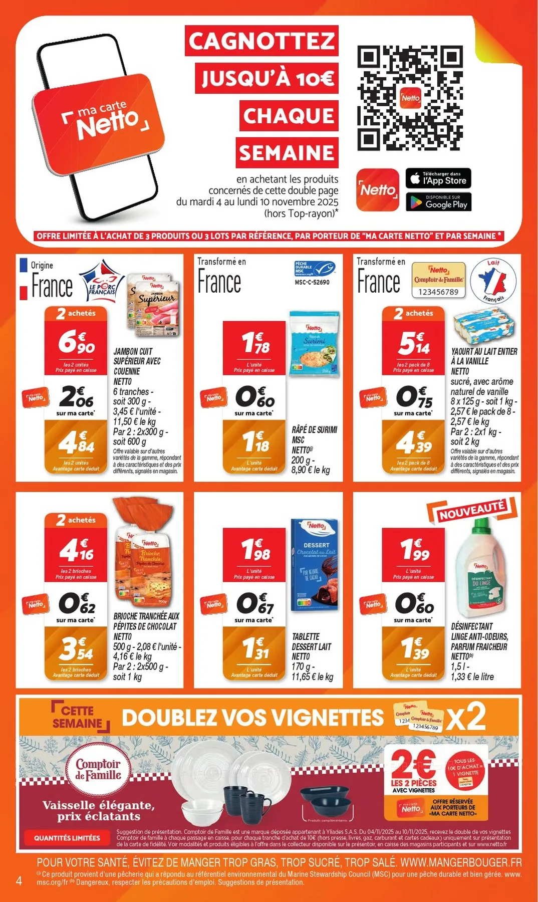 Catalogue Netto du 4 novembre au 10 novembre, 2025 3 – netto catalogue 4 1