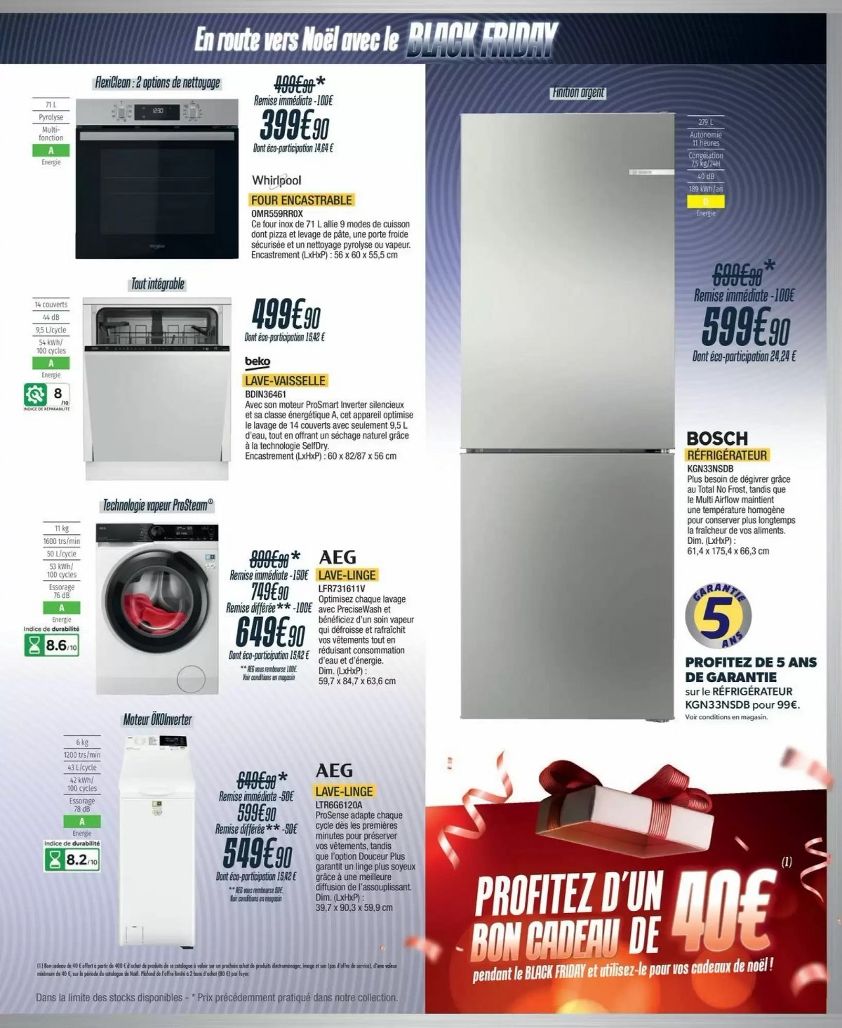 Catalogue Proxi Confort Black Friday du 24 novembre au 5 décembre, 2025 1 – proxi confort black friday 3