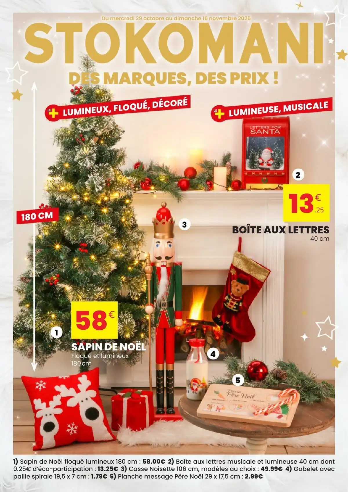 Catalogue Stokomani du 5 novembre au 16 novembre, 2025 1 – stokomani noel 1