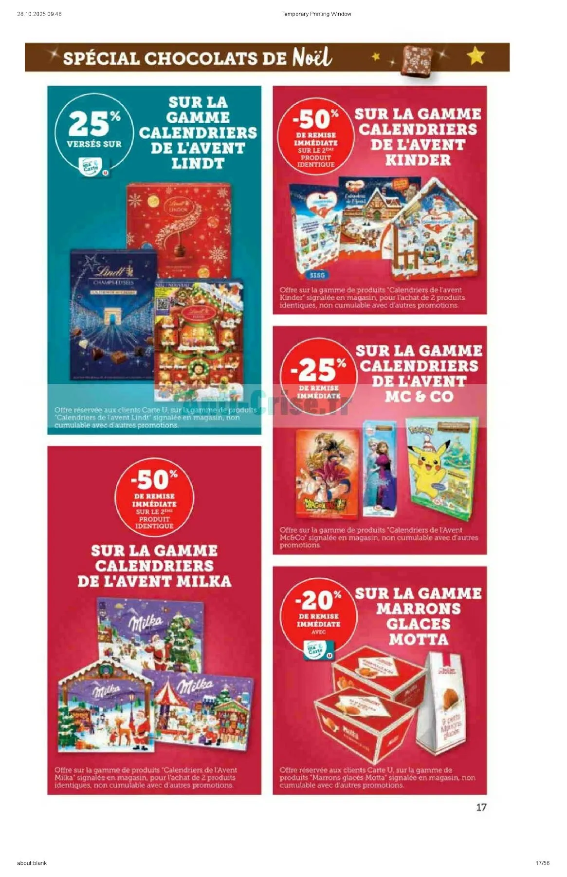 Catalogue Super U du 4 novembre au 16 novembre, 2025 7 – superu catalogue 17