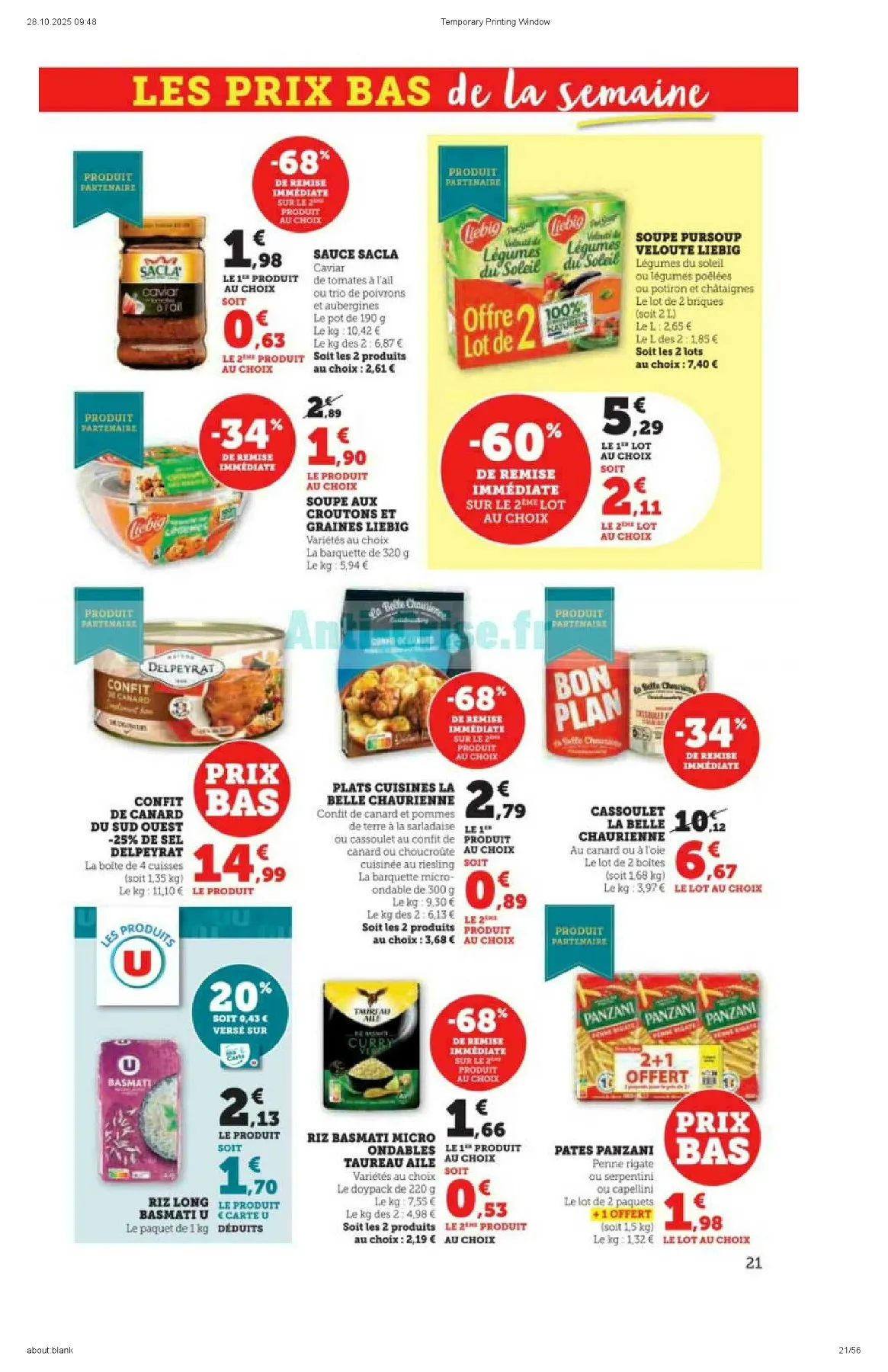 Catalogue Super U du 4 novembre au 16 novembre, 2025 1 – superu catalogue 21