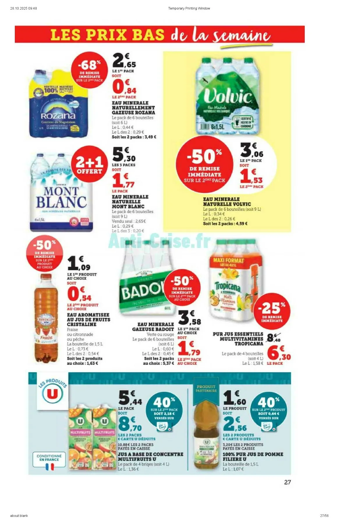 Catalogue Super U du 4 novembre au 16 novembre, 2025 7 – superu catalogue 27