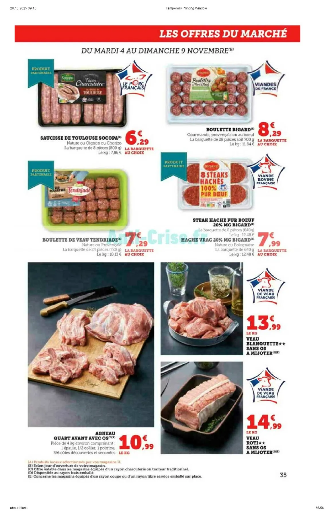 Catalogue Super U du 4 novembre au 16 novembre, 2025 5 – superu catalogue 35