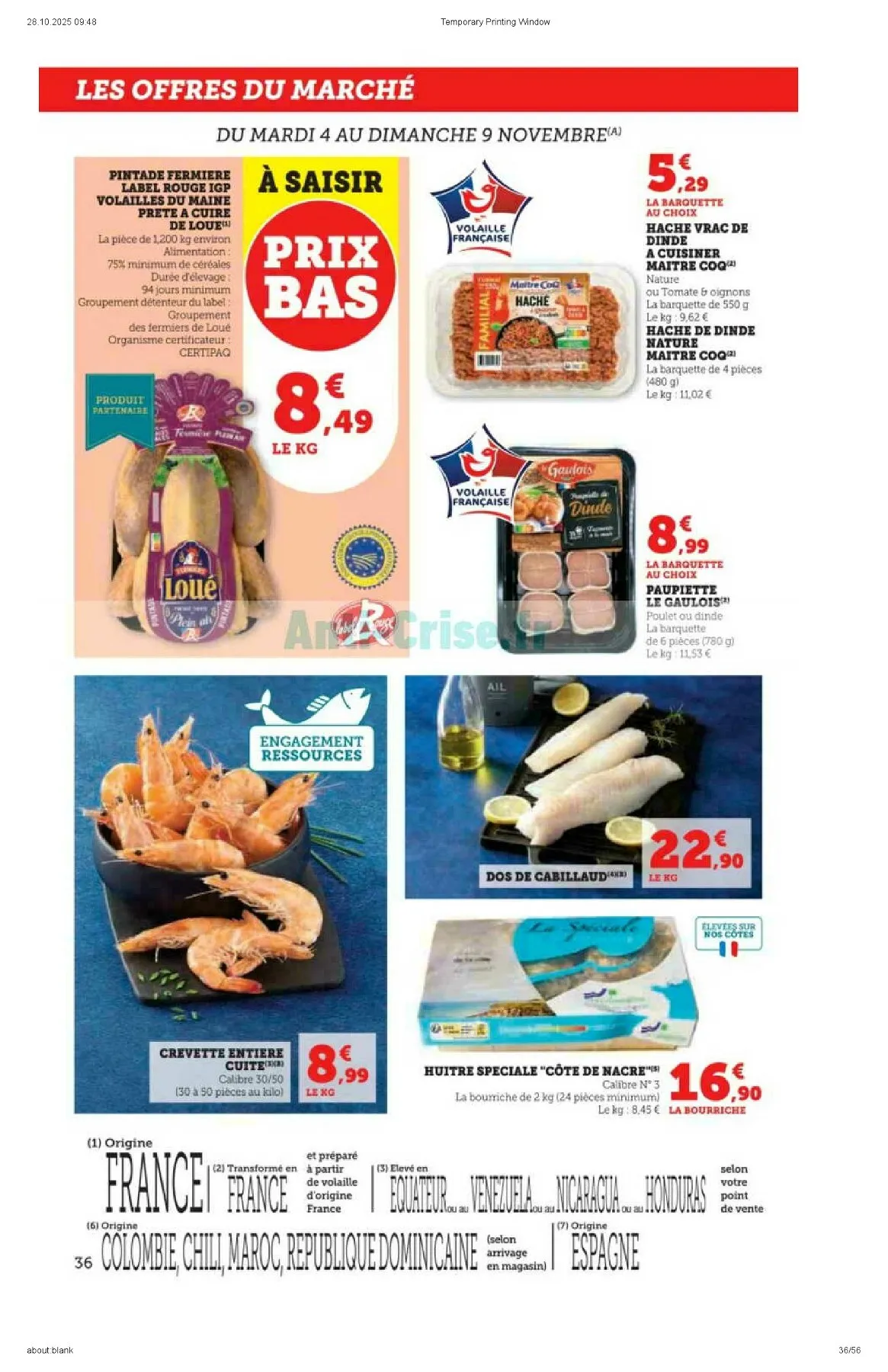 Catalogue Super U du 4 novembre au 16 novembre, 2025 6 – superu catalogue 36