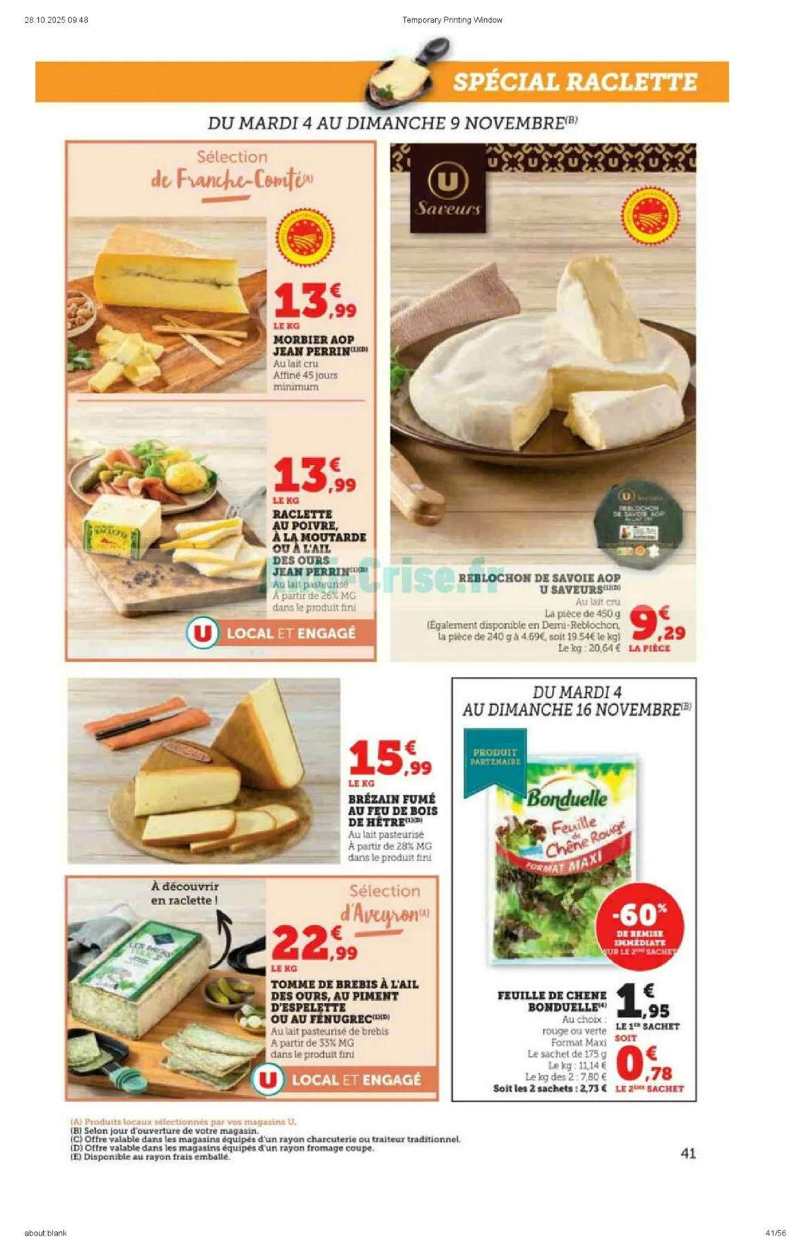 Catalogue Super U du 4 novembre au 16 novembre, 2025 1 – superu catalogue 41