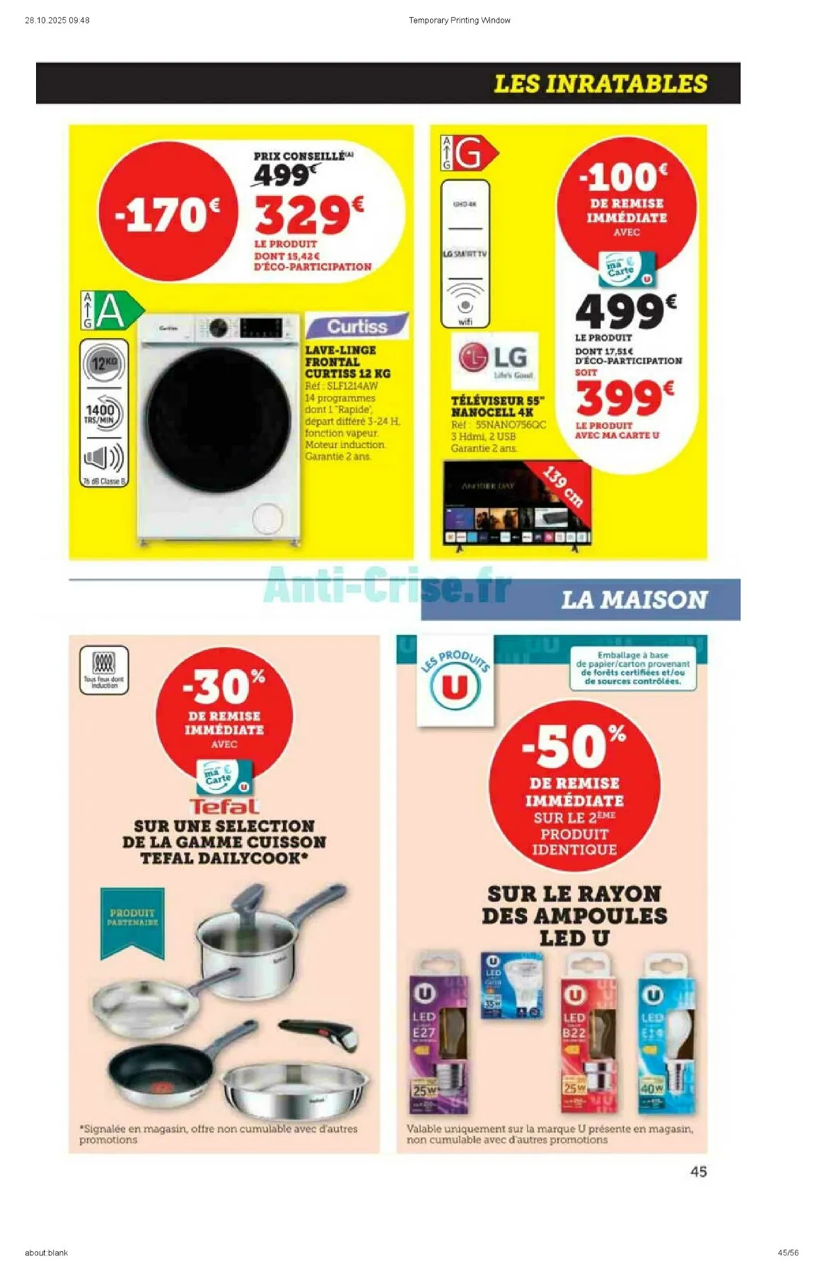 Catalogue Super U du 4 novembre au 16 novembre, 2025 5 – superu catalogue 45